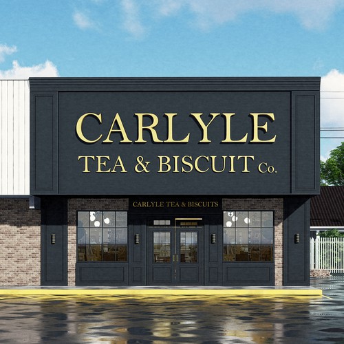 Carlyle Tea Storefront Design & Visualization