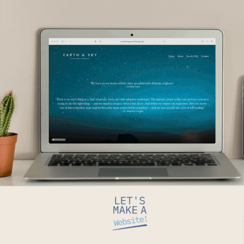 Ethereal Therapy website