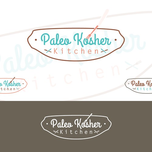 Create a logo for new website PaleoKosherKitchen