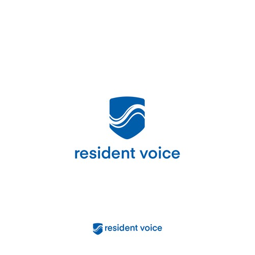 Logo concept for resident voice apps.