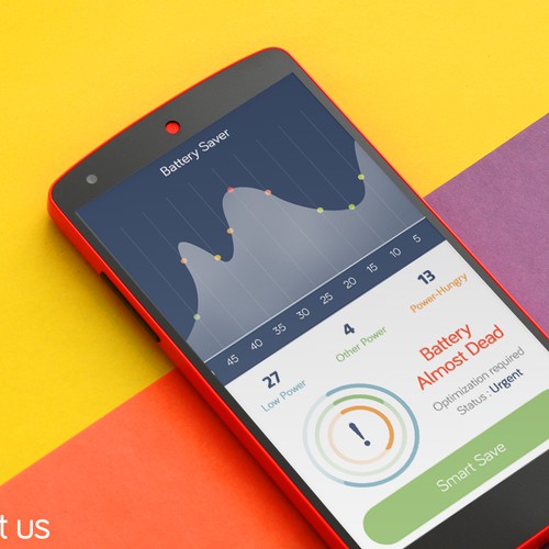 Battery Saver App Design