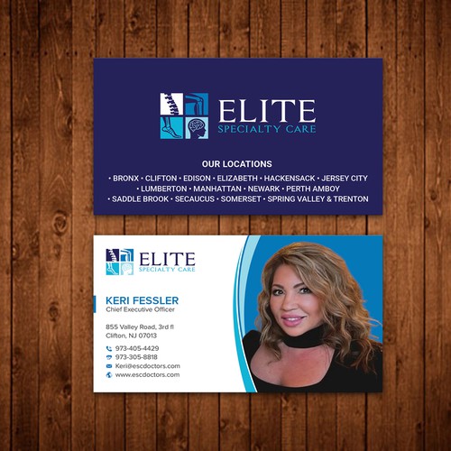Business cards for Management