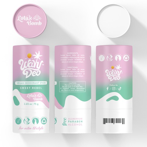 Deodorant Packaging Design