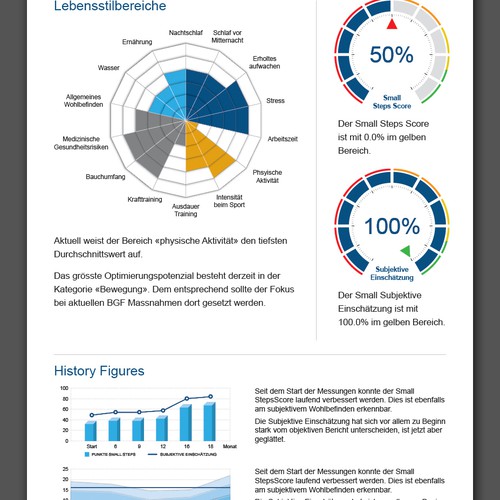 Innovative Reporting Sheet / Dashboard Design