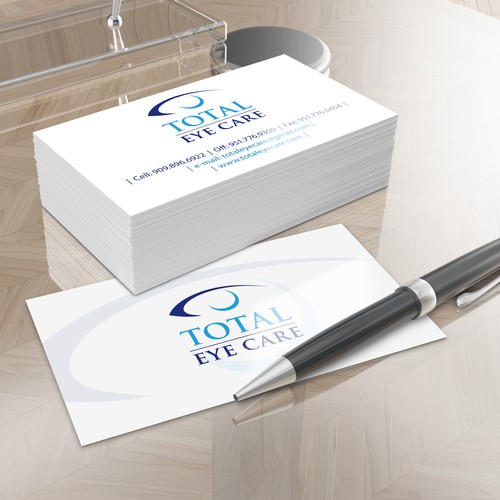 Total eye care business card