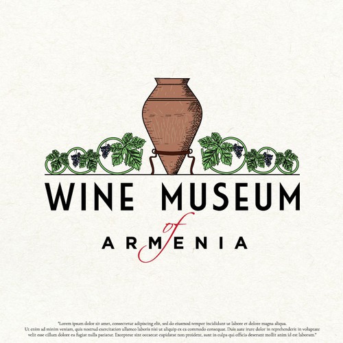 Logo design for wine museum 