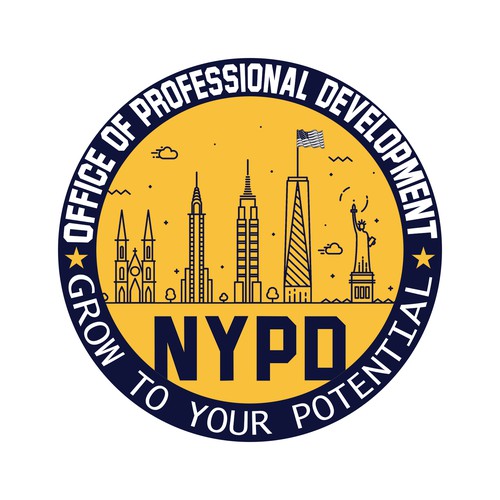 Minimalistic Logo Design For NYPD