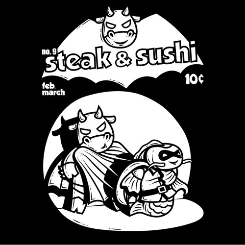 steak and sushi 1