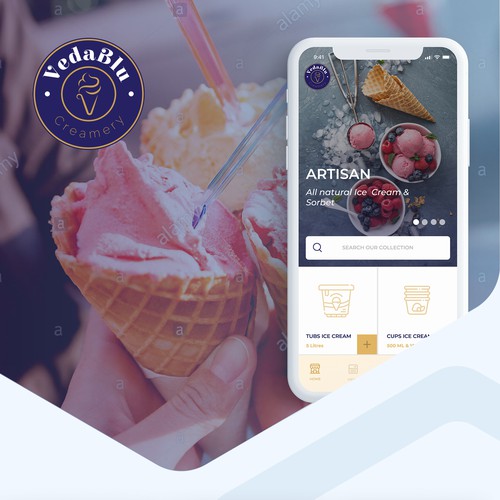 Ice Cream Retail App
