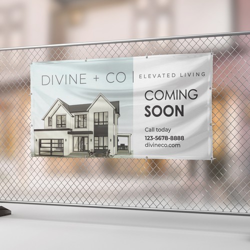 LUXURY HOME BUILD + Banner Design