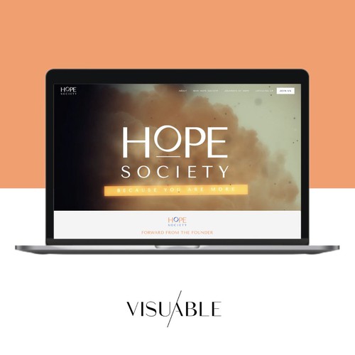 Brand Identity and Squarespace Website Design for a not-for-profit organization