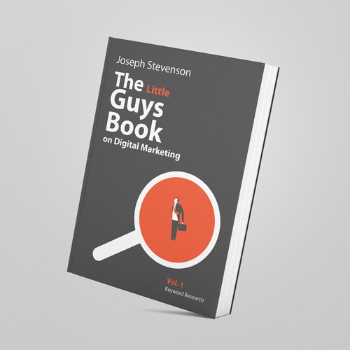 Marketing book cover design