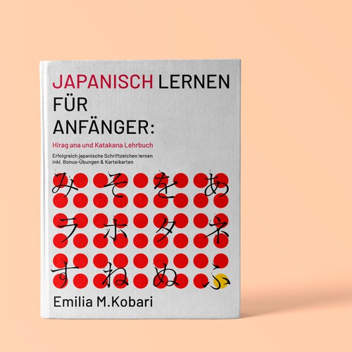 ''Japanisch Lernen Für Anfanger'' Book Cover Design