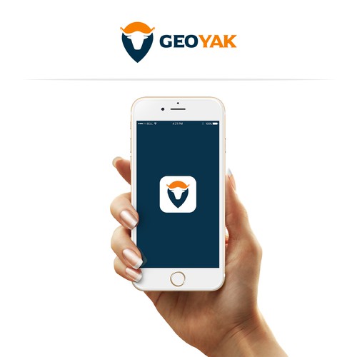 Yak-based logo for GEO YAK