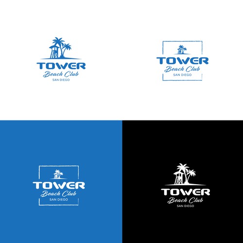Tower Beach Club; New Venue Logo
