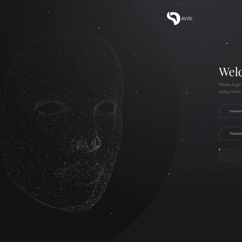 Login page for Web App