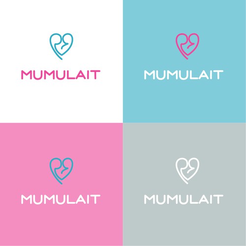 Logo for cloth brand focused on breastfeeding mothers