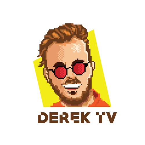 Pixel Art logo For a YouTuber