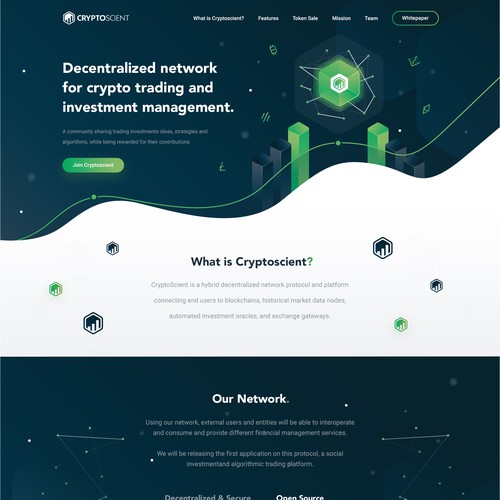 Cryptocurrency Web Design