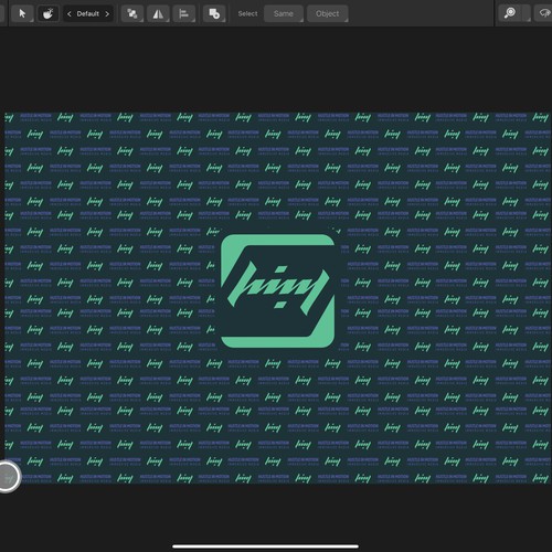 Him-hustle in motion LOGO