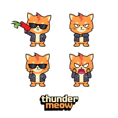 Cat mascot gaming