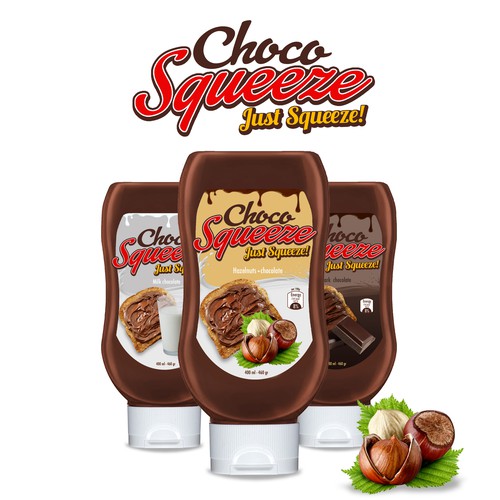 Concept logo : Choco Squeeze