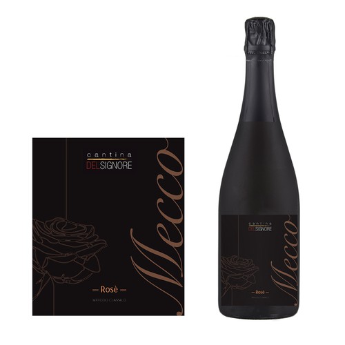 Product Label for sparkling wine