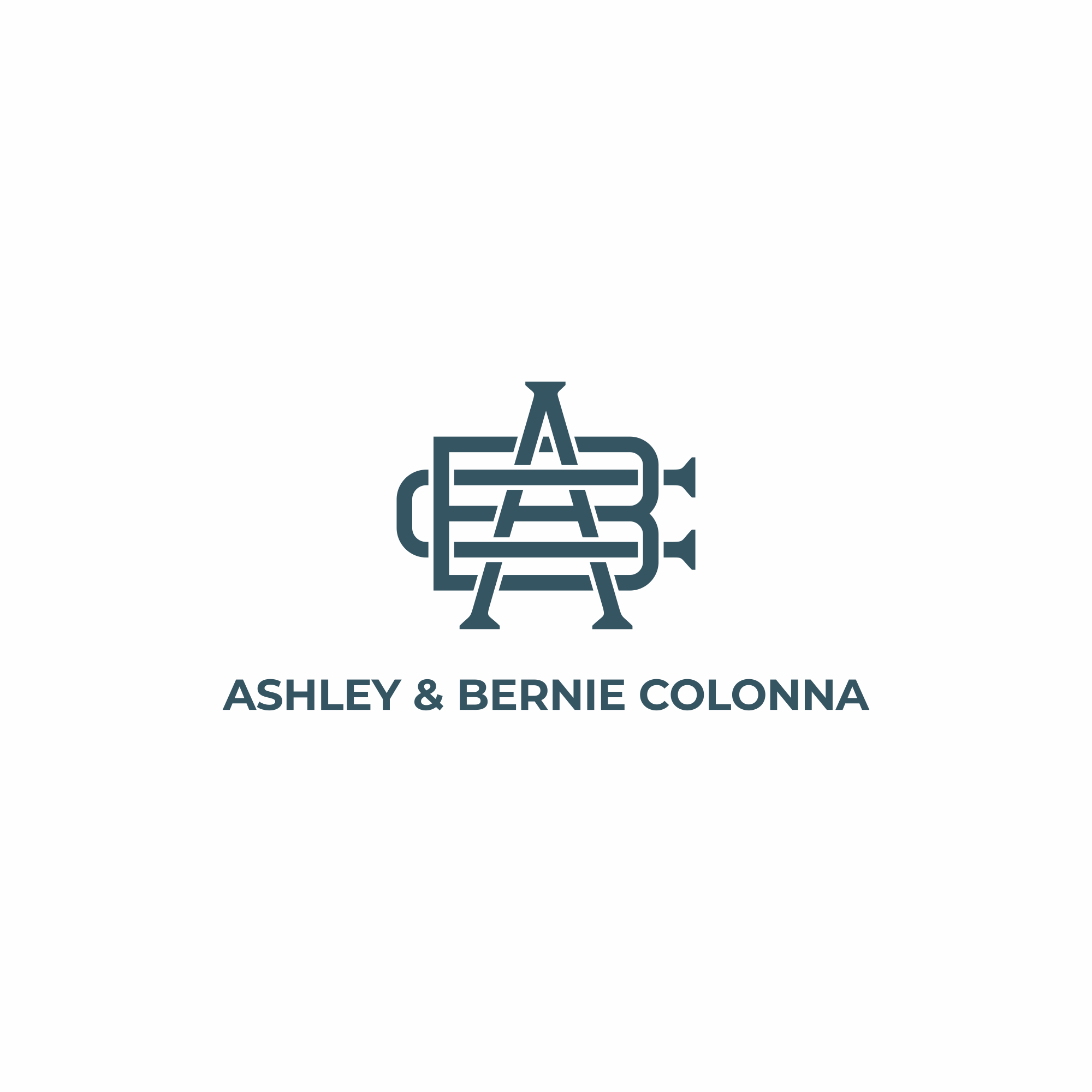 Monogram design for two people