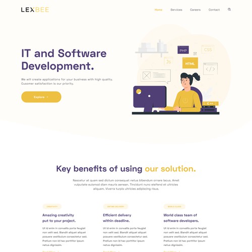 Saas Landing Page