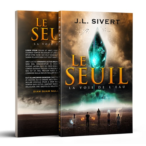 Book Cover Design for "LeSeuil (The Threshold)"