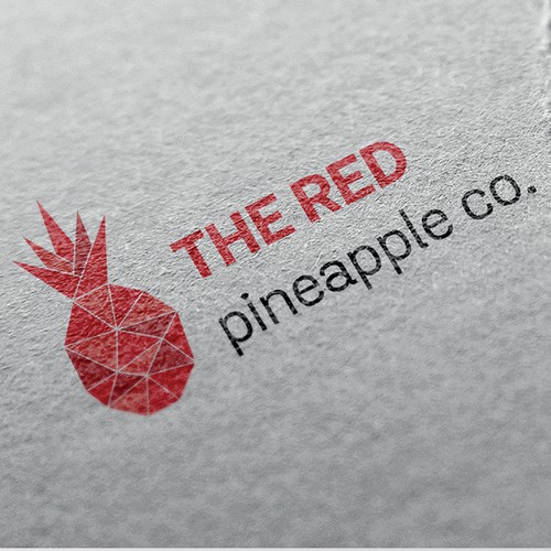 Red pineapple logo