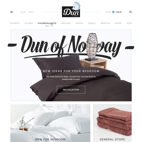 Create a simple, modern and bright webshop