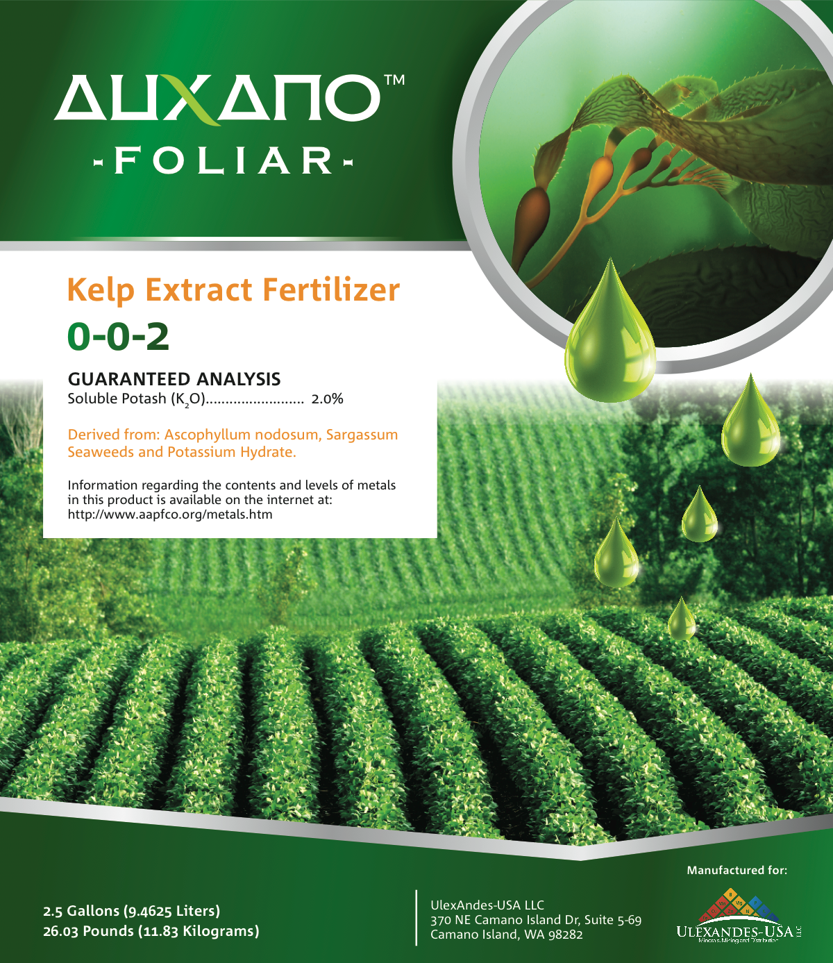 auxano label updates