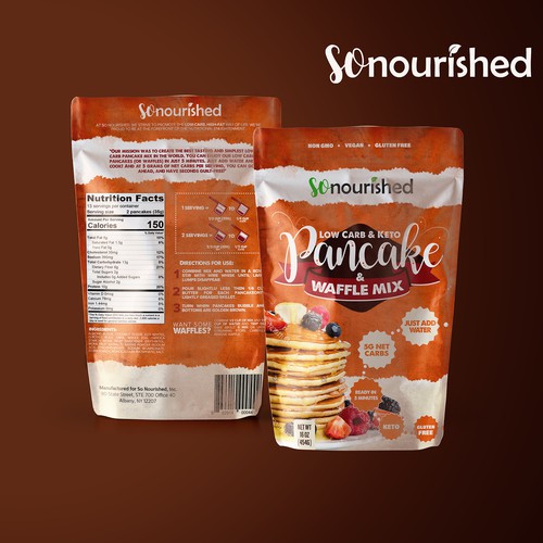 Pancake and waffle mix