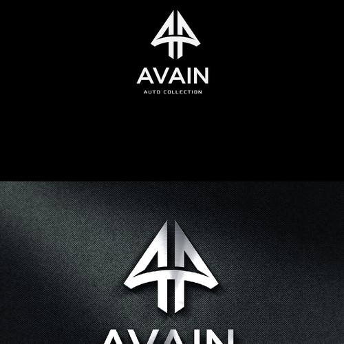 Strong and elegant logo for Avain Auto Collection