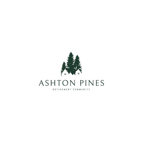 Ashton Pines logo design