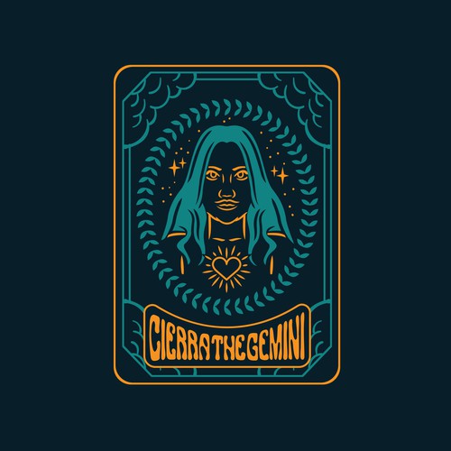 illustration logo contest for Cierra The Gemini