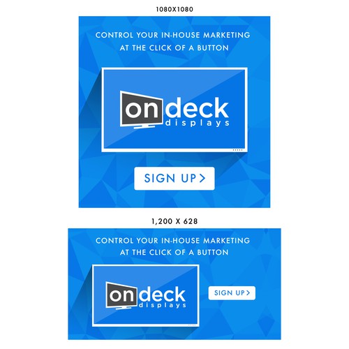 banner design for OnDeckDisplays