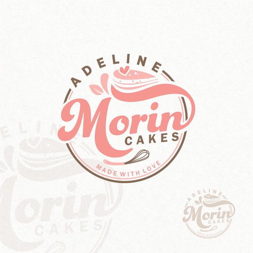 Adeline Morin cakes. Made with love