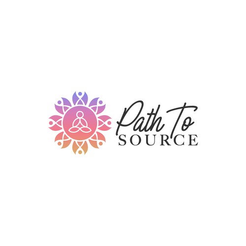 yoga and healing logo