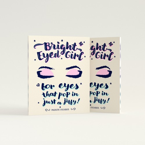 Concept for Magnetic Eyelashes Box Packaging