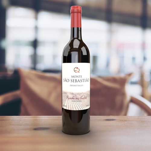 Monte sao sebastiao wine label