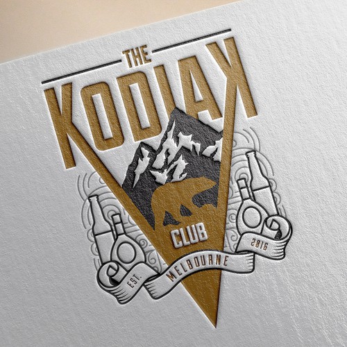 Create logo for The Kodiak Club,  popular Melbourne bar