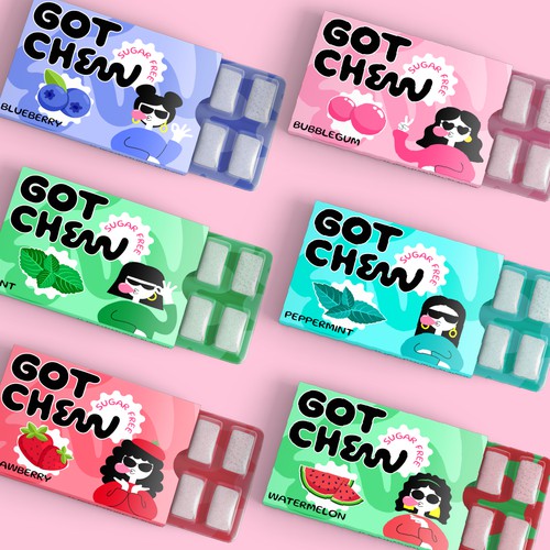 Design for a gum brand