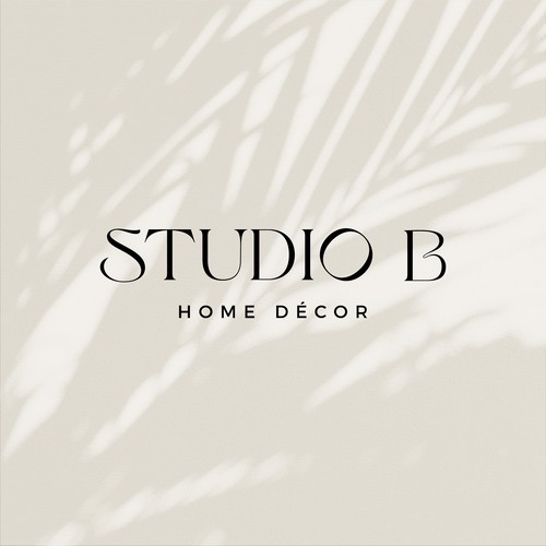 Studio B Home Décor Branding Identity