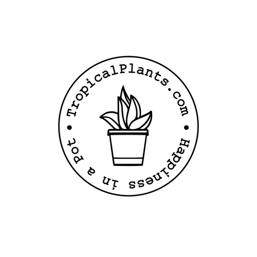 Logo for plant webshop