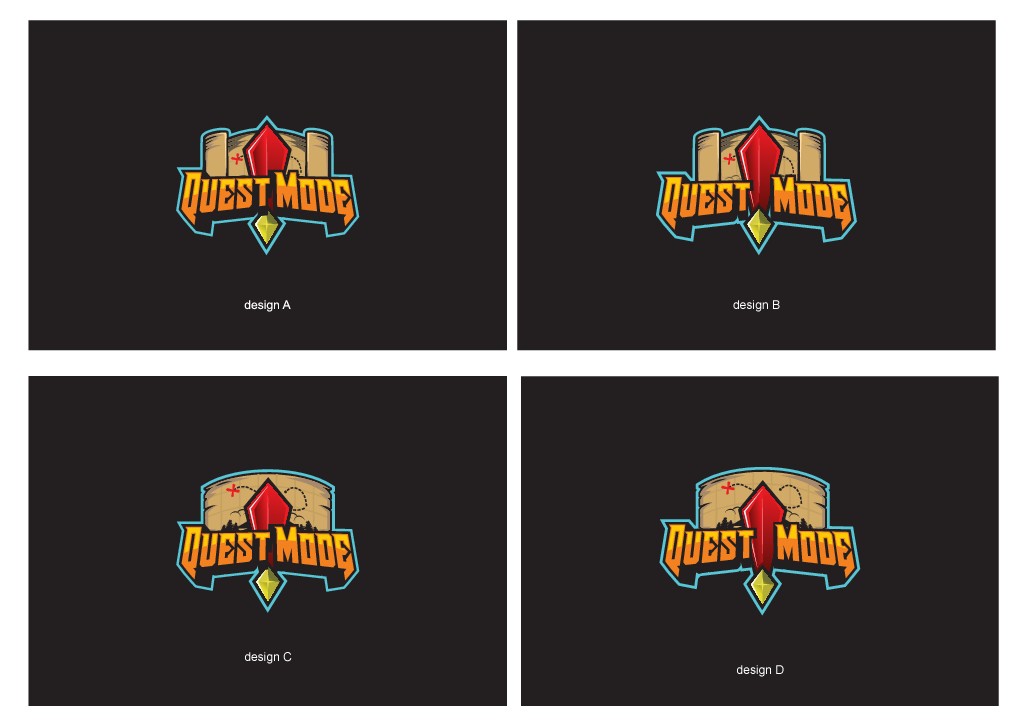Create a new, powerful logo for Quest Mode