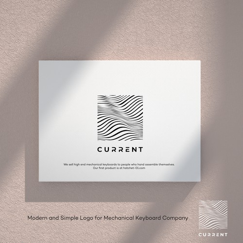 Modern and Simple Logo for Mechanical Keyboard Company