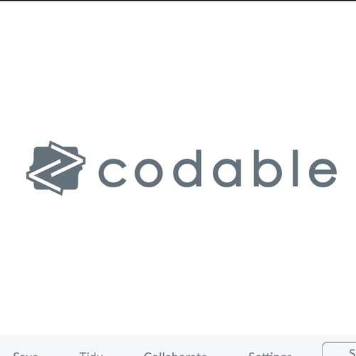 Logo for Online Compiler Service "codable".