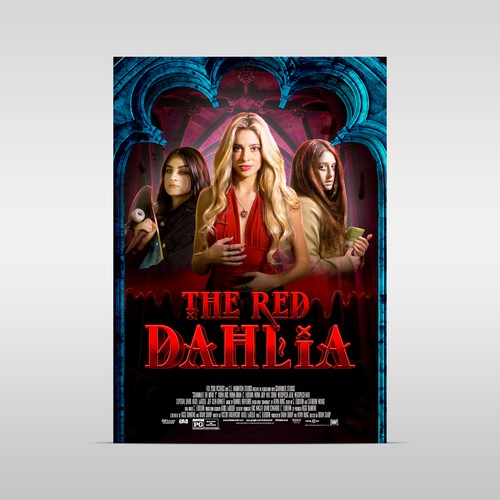 The Red Dahila Movie Poser Design
